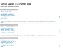 Tablet Screenshot of caribe-cooler-infoblogs-4.blogspot.com