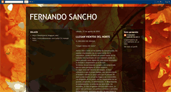Desktop Screenshot of eldiscursodelbosque.blogspot.com