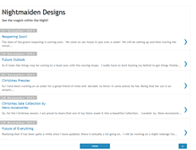 Tablet Screenshot of nightmaidendesigns.blogspot.com