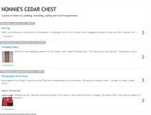 Tablet Screenshot of nonniescedarchest.blogspot.com