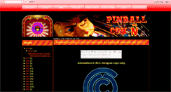 Desktop Screenshot of blogpinball.blogspot.com