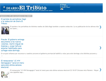 Tablet Screenshot of diarioeltribuno.blogspot.com