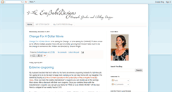 Desktop Screenshot of evababedesigns.blogspot.com
