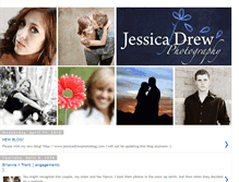 Tablet Screenshot of jessicadrewphotography.blogspot.com