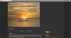 Desktop Screenshot of maiklingkuwento.blogspot.com