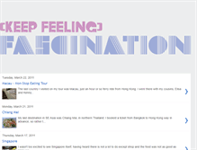 Tablet Screenshot of keepfeelingfascination.blogspot.com