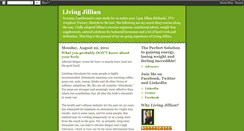 Desktop Screenshot of livingjillian.blogspot.com