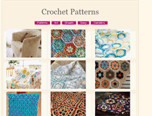 Tablet Screenshot of easy-crochet-patterns.blogspot.com