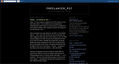 Desktop Screenshot of freelancer937.blogspot.com