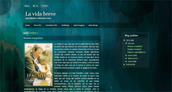 Desktop Screenshot of labrevevida.blogspot.com