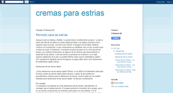 Desktop Screenshot of cremasparaestrias.blogspot.com