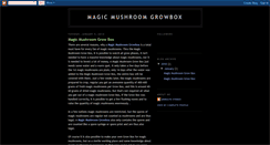 Desktop Screenshot of magic-mushrooms194.blogspot.com