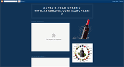 Desktop Screenshot of monavieteamontario.blogspot.com