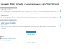 Tablet Screenshot of monavieteamontario.blogspot.com