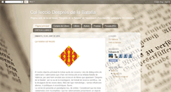 Desktop Screenshot of despresdelabatalla.blogspot.com