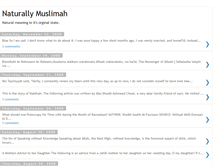 Tablet Screenshot of naturally-muslimah.blogspot.com