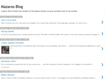 Tablet Screenshot of mazarosblog.blogspot.com