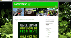 Desktop Screenshot of greenpeacesalvador.blogspot.com