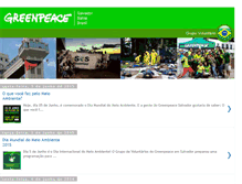 Tablet Screenshot of greenpeacesalvador.blogspot.com