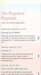 Mobile Screenshot of perpetualbeginner.blogspot.com