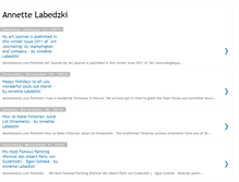 Tablet Screenshot of annettelabedzki.blogspot.com