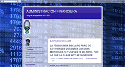 Desktop Screenshot of financiera-umsa.blogspot.com