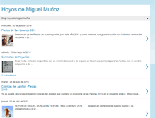 Tablet Screenshot of hoyosdemiguelmunoz.blogspot.com