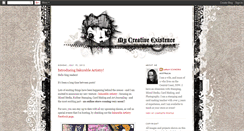 Desktop Screenshot of mycreativeexistence.blogspot.com