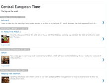 Tablet Screenshot of centraleuropeantime.blogspot.com