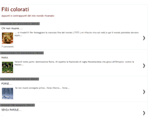 Tablet Screenshot of filicolorati.blogspot.com