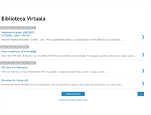 Tablet Screenshot of carti-virtuale.blogspot.com