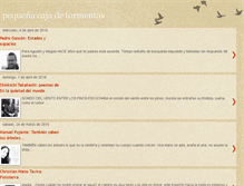 Tablet Screenshot of cajadetormentas.blogspot.com