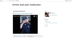 Desktop Screenshot of chronicbackpainmedication.blogspot.com