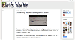 Desktop Screenshot of freelancewritingblogger.blogspot.com