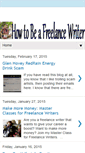 Mobile Screenshot of freelancewritingblogger.blogspot.com