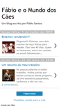 Mobile Screenshot of fabioeomundodoscaes.blogspot.com