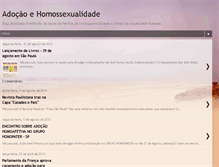 Tablet Screenshot of adocaoehomossexualidade.blogspot.com