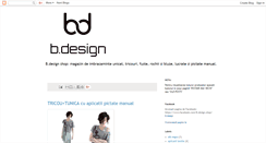 Desktop Screenshot of bdesign-handmade.blogspot.com