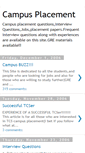 Mobile Screenshot of campus-placement.blogspot.com