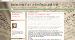 Desktop Screenshot of brain-soup.blogspot.com