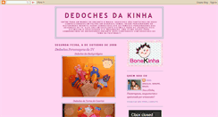 Desktop Screenshot of dedochesdakinha.blogspot.com