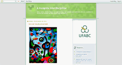 Desktop Screenshot of aincognitainterdisciplinar.blogspot.com