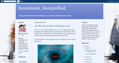 Desktop Screenshot of investmentdemystified.blogspot.com