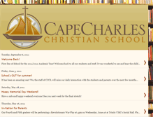 Tablet Screenshot of capecharleschristian.blogspot.com