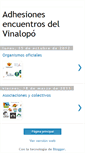 Mobile Screenshot of adhesionesencuentrovinalopo.blogspot.com