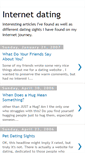 Mobile Screenshot of internet-dates.blogspot.com