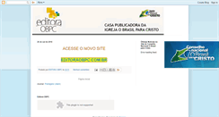 Desktop Screenshot of editora-obpc.blogspot.com