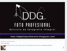 Tablet Screenshot of ddgfotoprofesional.blogspot.com