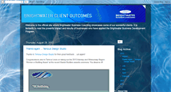 Desktop Screenshot of brightwatertestimonials.blogspot.com