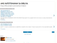 Tablet Screenshot of biblereaderjc28.blogspot.com